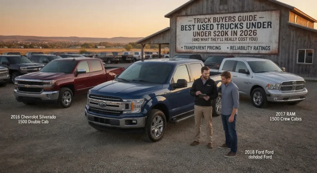 best used trucks under $20,000